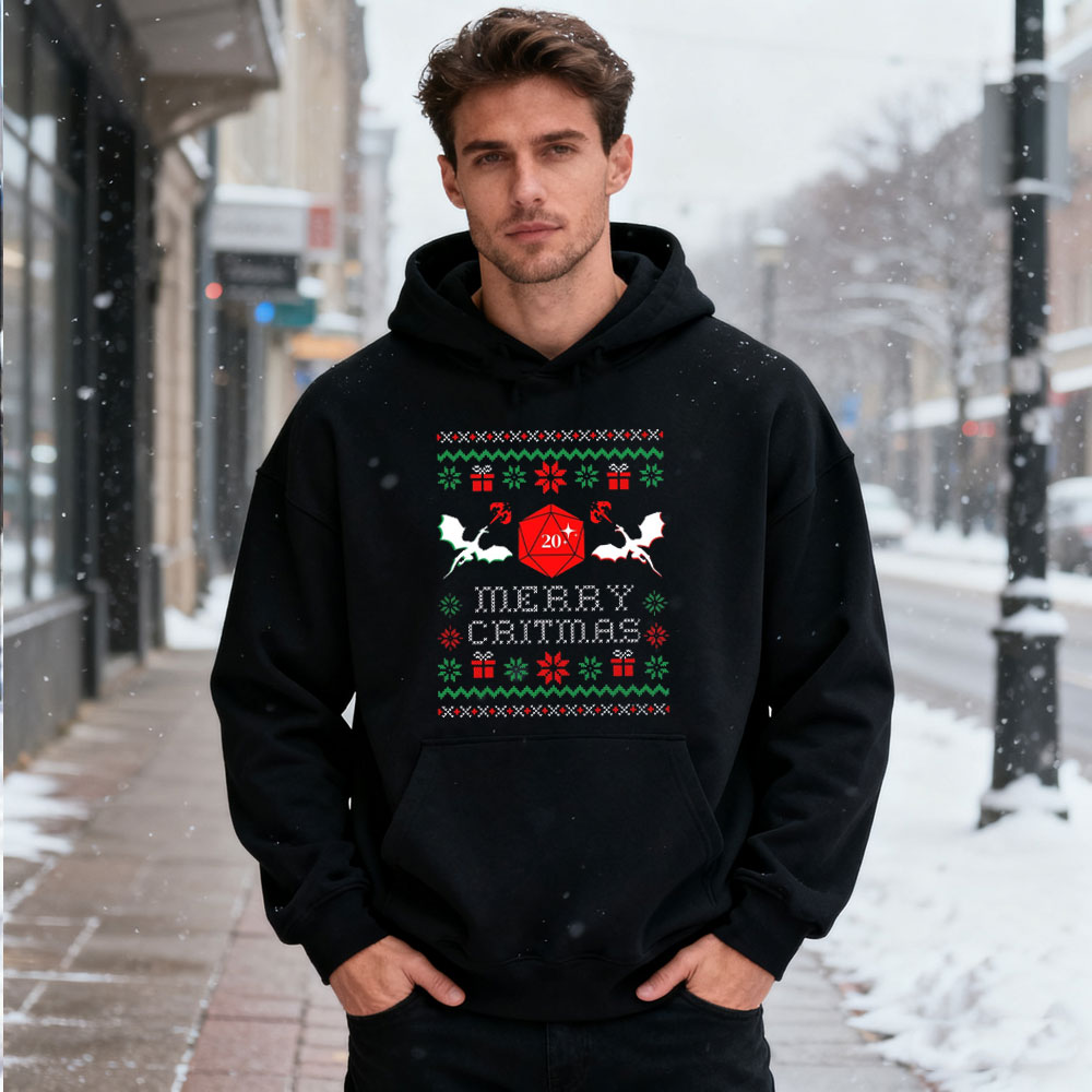 Winter Clothing Dnd - เสื้อสเวตเตอร์คริสต์มาส DND ปี 2025 เสื้อสเวตเตอร์ลายตลกๆ สวมใส่ในวันคริสต์มาส