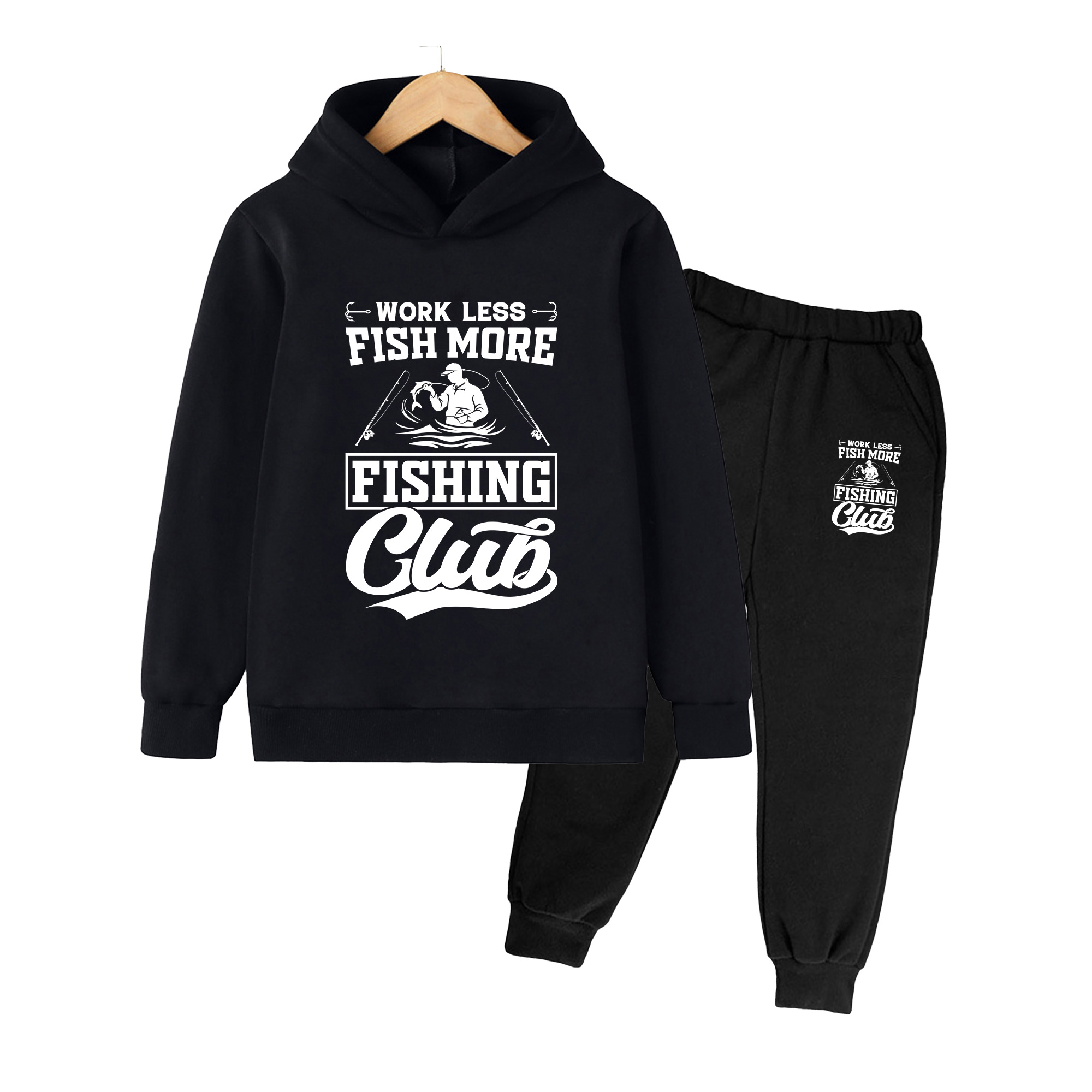 Winter Clothing Kids - ชุดเสื้อฮู้ดและกางเกงวอร์มสำหรับเด็ก, ชุดกีฬาแขนยาวลายการ์ตูน, ชุดลำลองสำหรับเด็กชายและเด็กหญิงใส่ในชีวิตประจำวัน