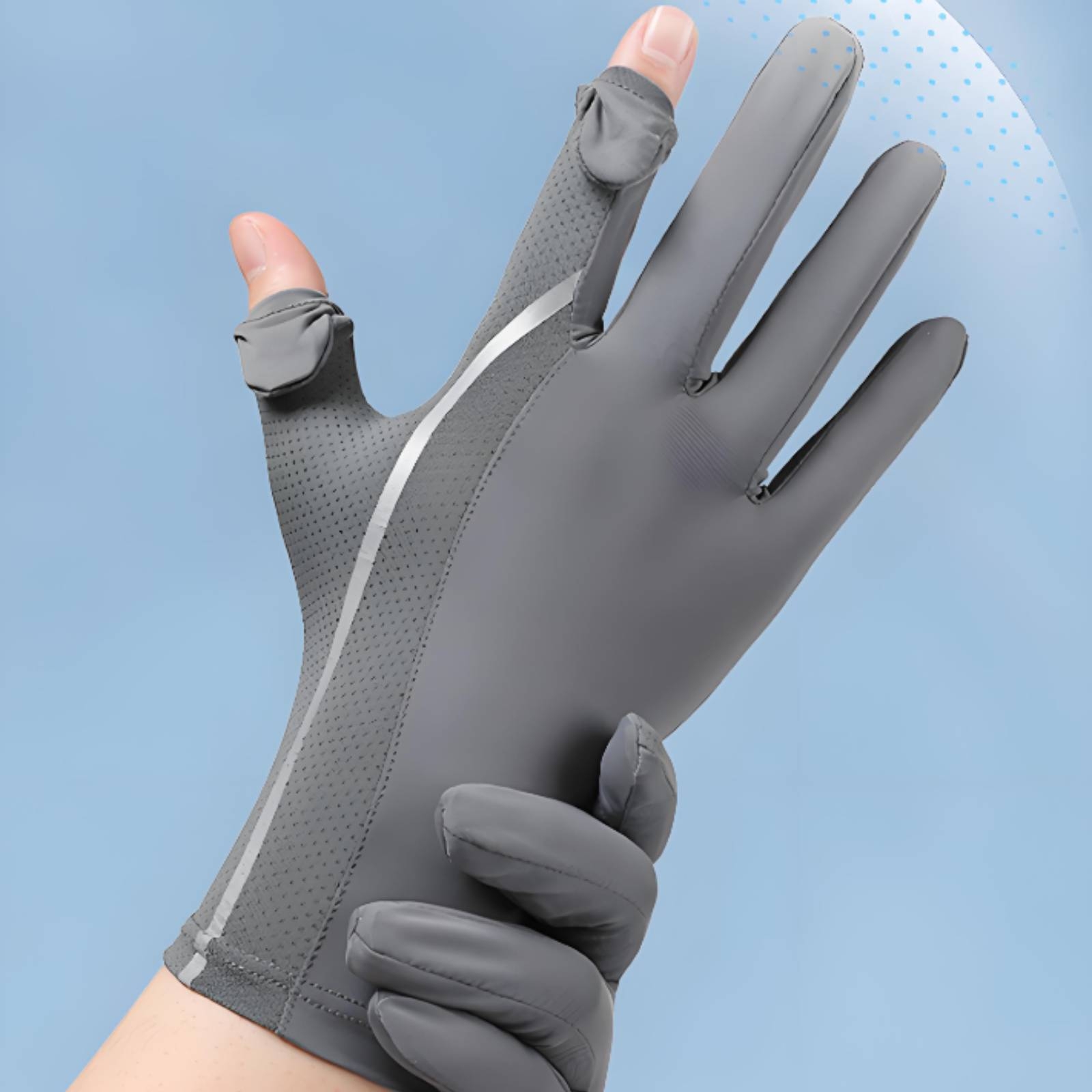 Knit Glove Touch Screen - ถุงมือแบบเต็มนิ้ว ถุงมือแบบยืดหยุ่นสำหรับหน้าจอสัมผัส อุปกรณ์ป้องกันฝ่ามือ อุปกรณ์ป้องกันมือ ใช้งานได้ยาวนานสำหรับกิจกรรมกลางแจ้ง