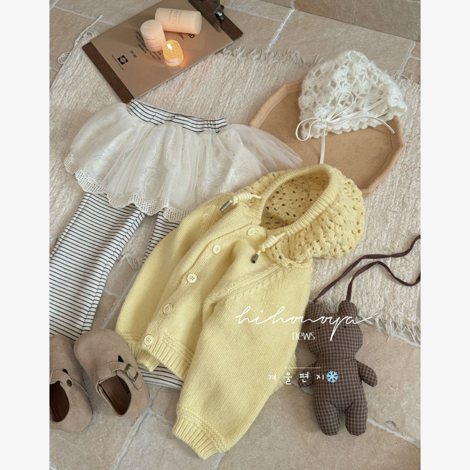 Winter Clothing For Babies - เสื้อผ้าเด็กผู้หญิงฤดูใบไม้ร่วงและฤดูหนาวเสื้อคาร์ดิแกนใหม่เด็กผู้หญิงสไตล์เจ้าหญิงเสื้อแจ็คเก็ตมีฮู้ดถักนิตติ้งหวานและน่ารัก
