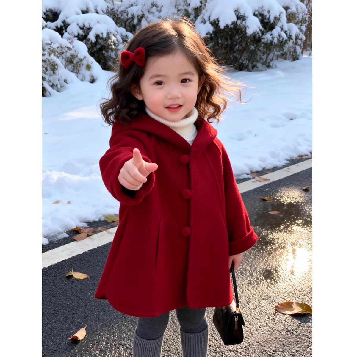 เสื้อโค้ทขนสัตว์สำหรับเด็กผู้ห - Winter Clothing For Babies บทวิจารณ์และราคา