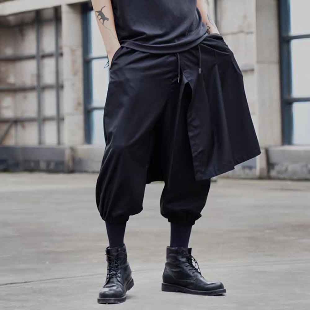 กางเกงฮาเร็มผู้ชายทรงหลวมชายไม - Winter Clothing Layers บทวิจารณ์และราคา