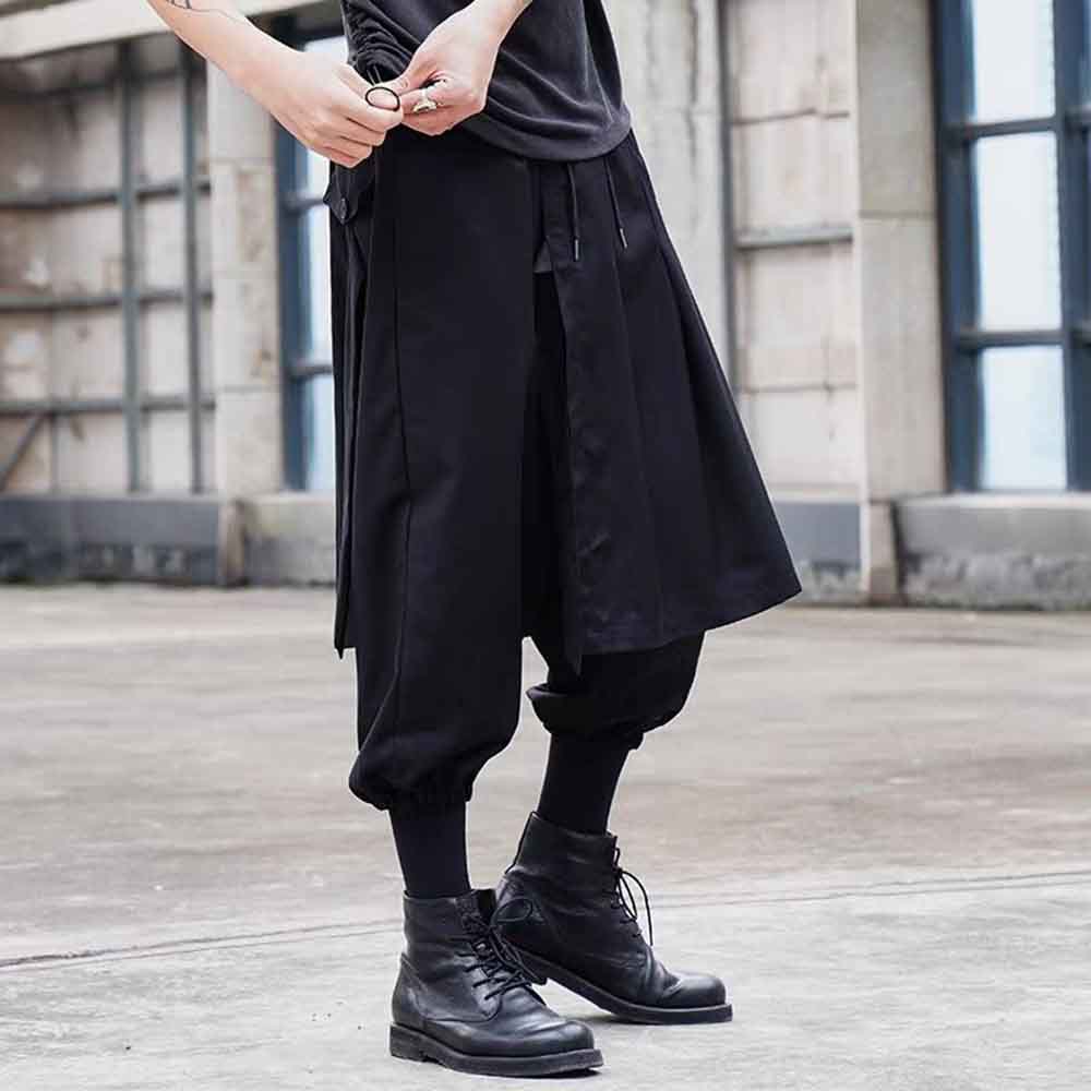 กางเกงฮาเร็มผู้ชายทรงหลวมชายไม - Winter Clothing Layers บทวิจารณ์และราคา