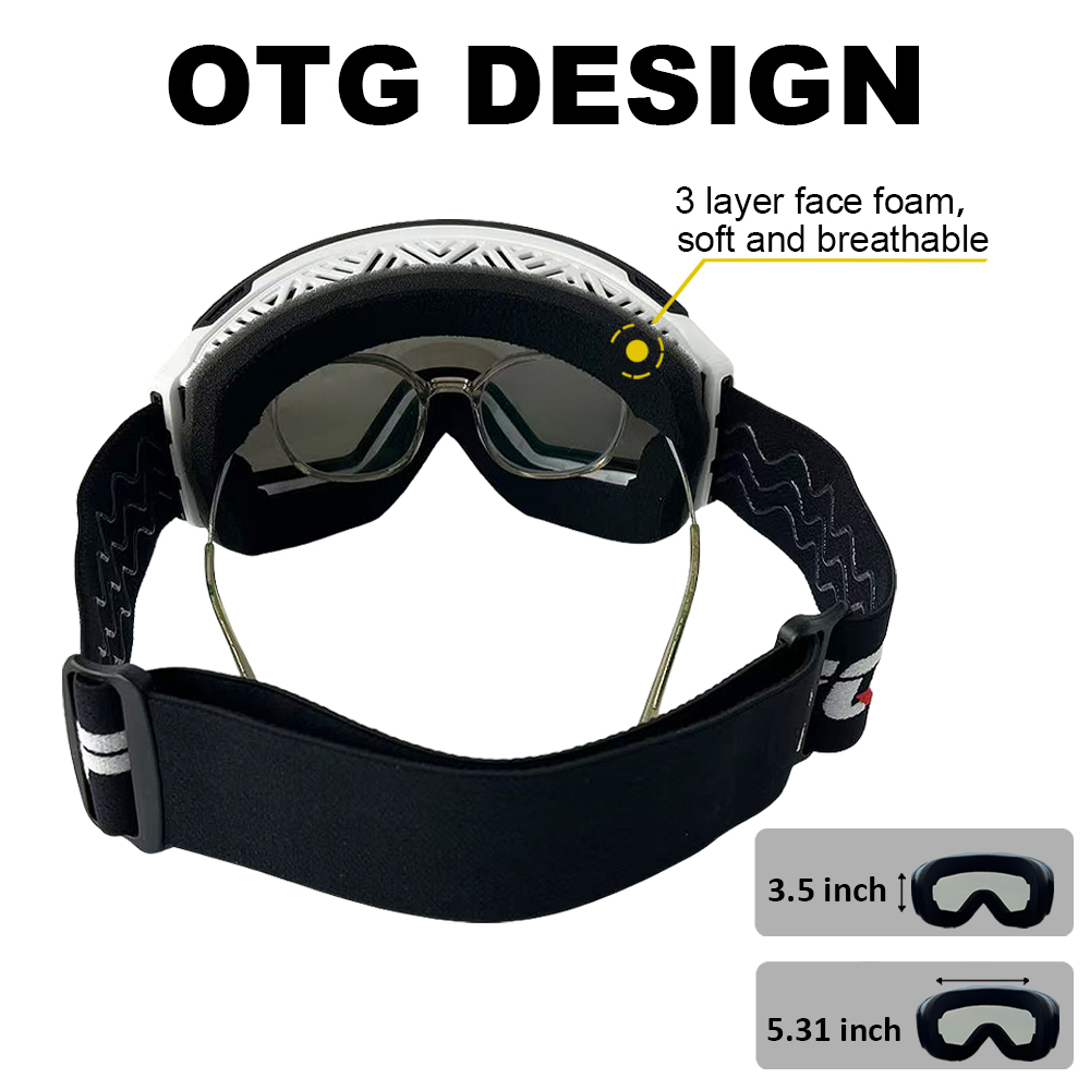 แว่นตาสกีมืออาชีพสำหรับผู้ชายแ - Snow Goggle Uv บทวิจารณ์และราคา