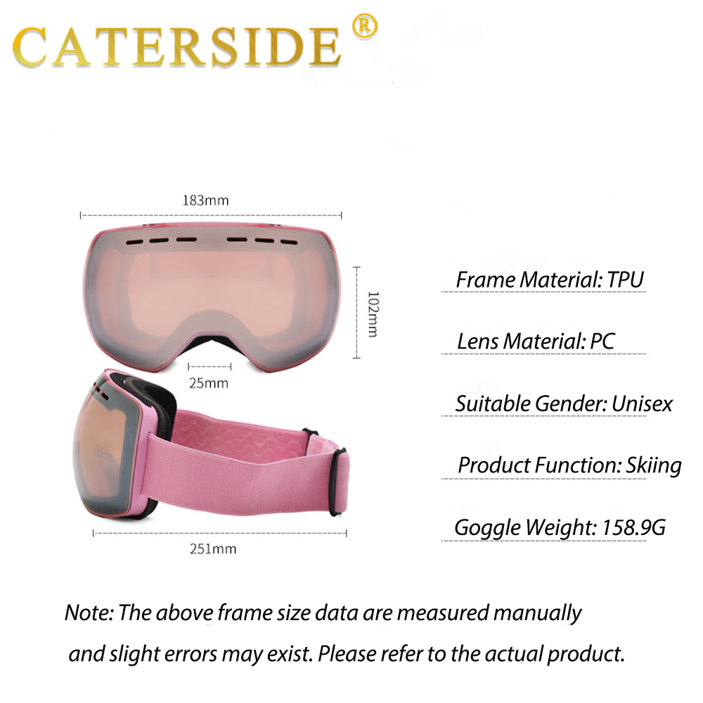 แว่นตาสกีสำหรับผู้ชายรุ่นใหม่  - Snow Goggle Uv บทวิจารณ์และราคา