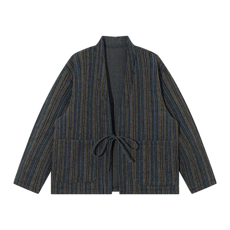 เสื้อคลุมกิโมโนลายทางสไตล์ญี่ป - Traditional Winter Japanese Clothing บทวิจารณ์และราคา