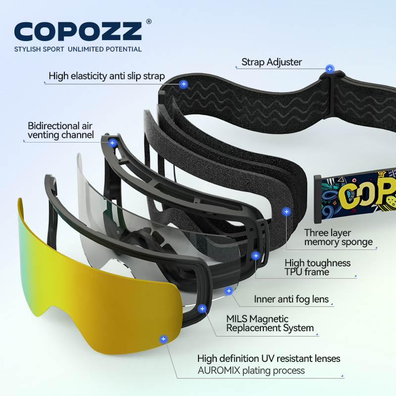 COPOZZ แม่เหล็กเด็กแว่นตาสกีฤด - Winter Clothing Layers บทวิจารณ์และราคา