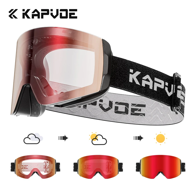 KAPVOE Magnetic Snow Goggles D - Snow Goggle Uv บทวิจารณ์และราคา