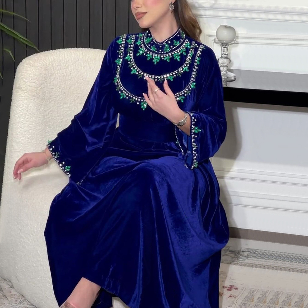ชุดเดรสมุสลิมสไตล์อาหรับชุดเดร - Winter Clothing Dubai บทวิจารณ์และราคา