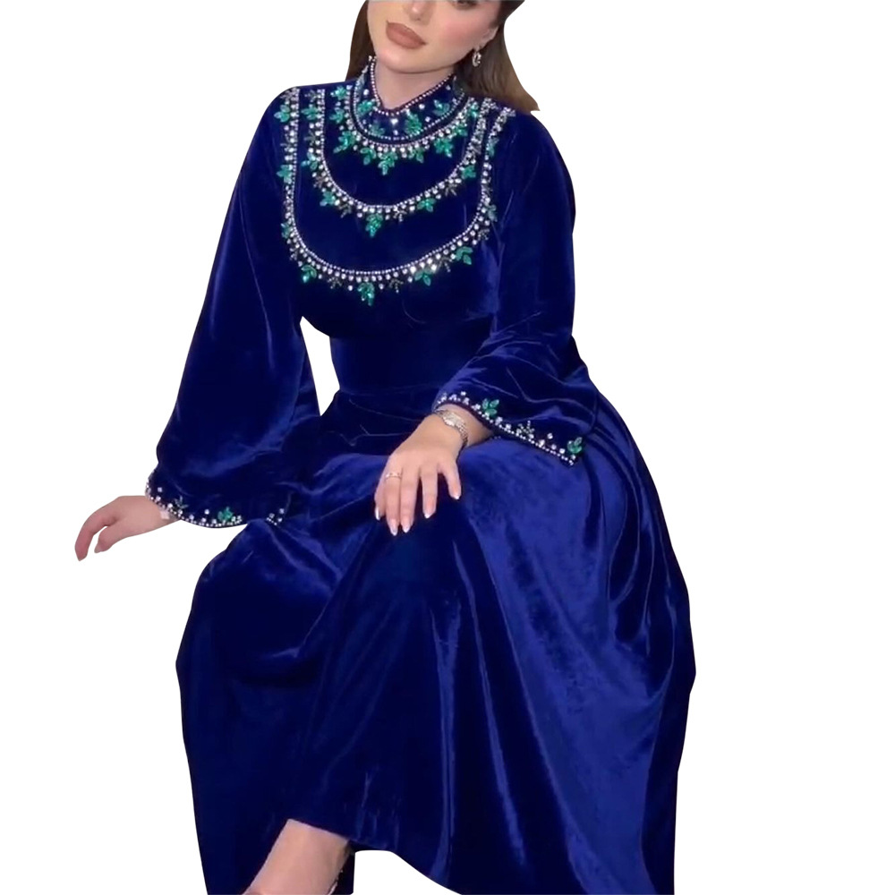 ชุดเดรสมุสลิมสไตล์อาหรับชุดเดร - Winter Clothing Dubai บทวิจารณ์และราคา