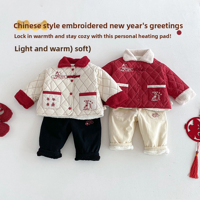 ชุดเด็กปีใหม่ 2025 ชุดฤดูหนาวใ - Winter Clothing For Babies บทวิจารณ์และราคา