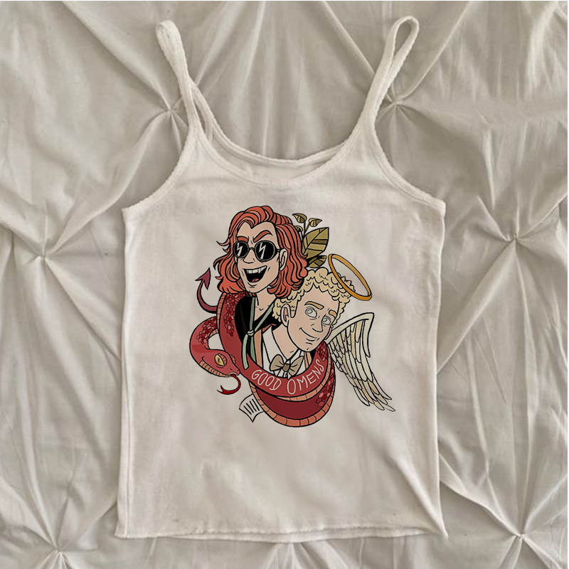 Good OmensY2k Good Omens พิมพ์ - Winter Clothing Zara บทวิจารณ์และราคา