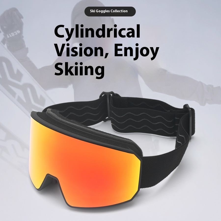 แว่นตาสกีแบบสองชั้นป้องกันฝ้า  - Snow Goggle Uv บทวิจารณ์และราคา