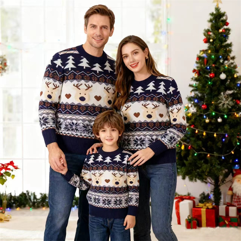 เสื้อครอบครัวลายคริสต์มาส เสื้ - Winter Clothing Kids บทวิจารณ์และราคา