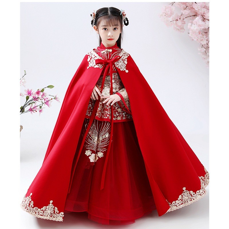 ชุดฮั่นฝูเด็กผู้หญิง ชุดกี่เพ้ - Winter Clothing Kids บทวิจารณ์และราคา