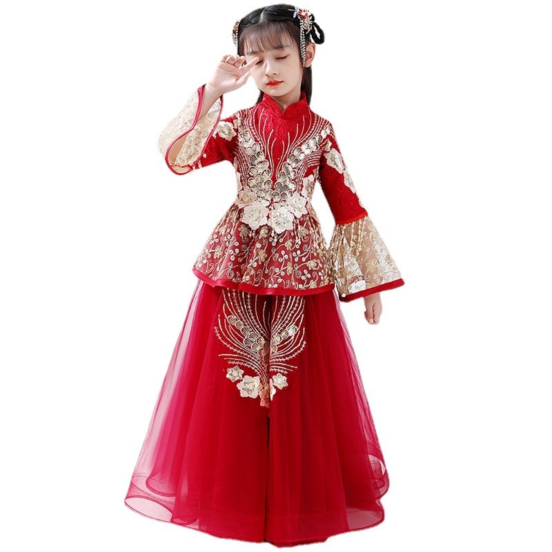 ชุดฮั่นฝูเด็กผู้หญิง ชุดกี่เพ้ - Winter Clothing Kids บทวิจารณ์และราคา