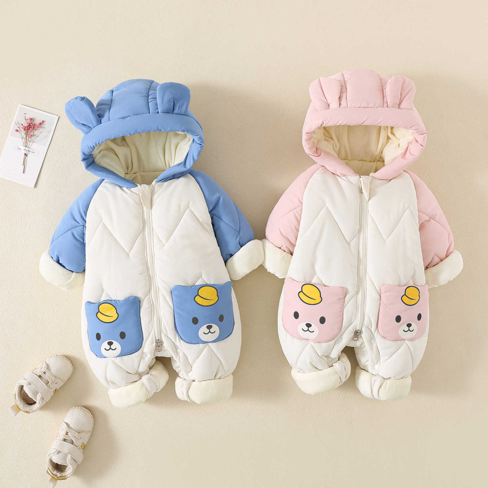 ชุดกันหนาวสำหรับเด็กทารก เสื้อ - Winter Clothing For Babies บทวิจารณ์และราคา