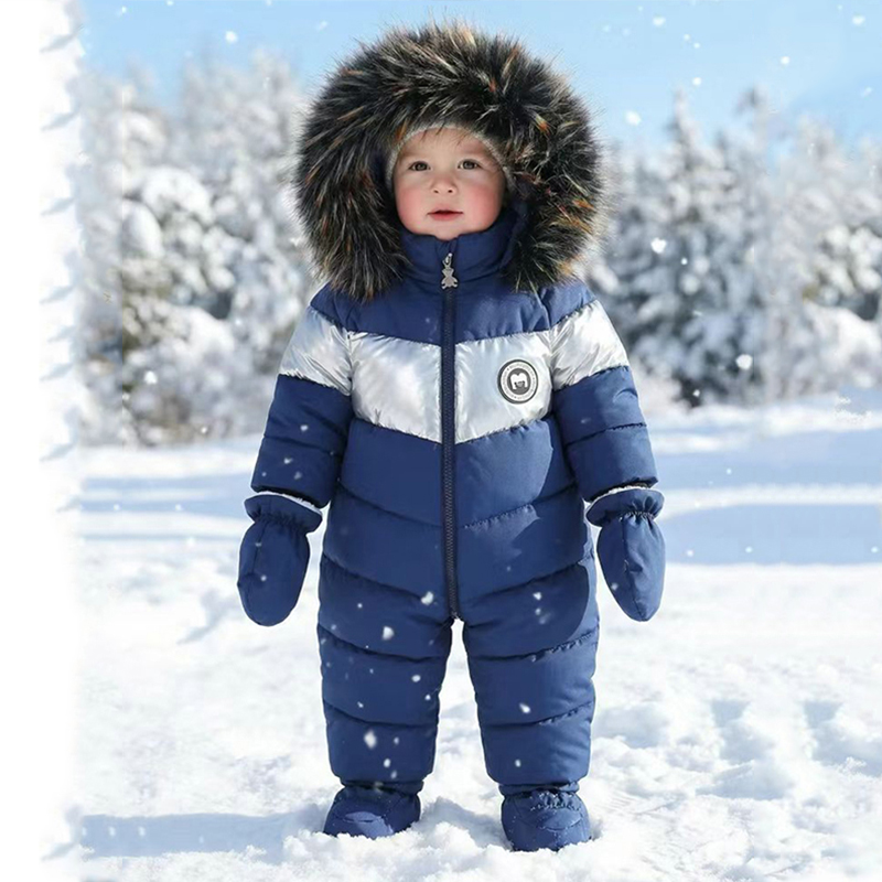 ชุดรอมเปอร์เด็กแรกเกิดฤดูหนาวพ - Winter Clothing For Babies บทวิจารณ์และราคา