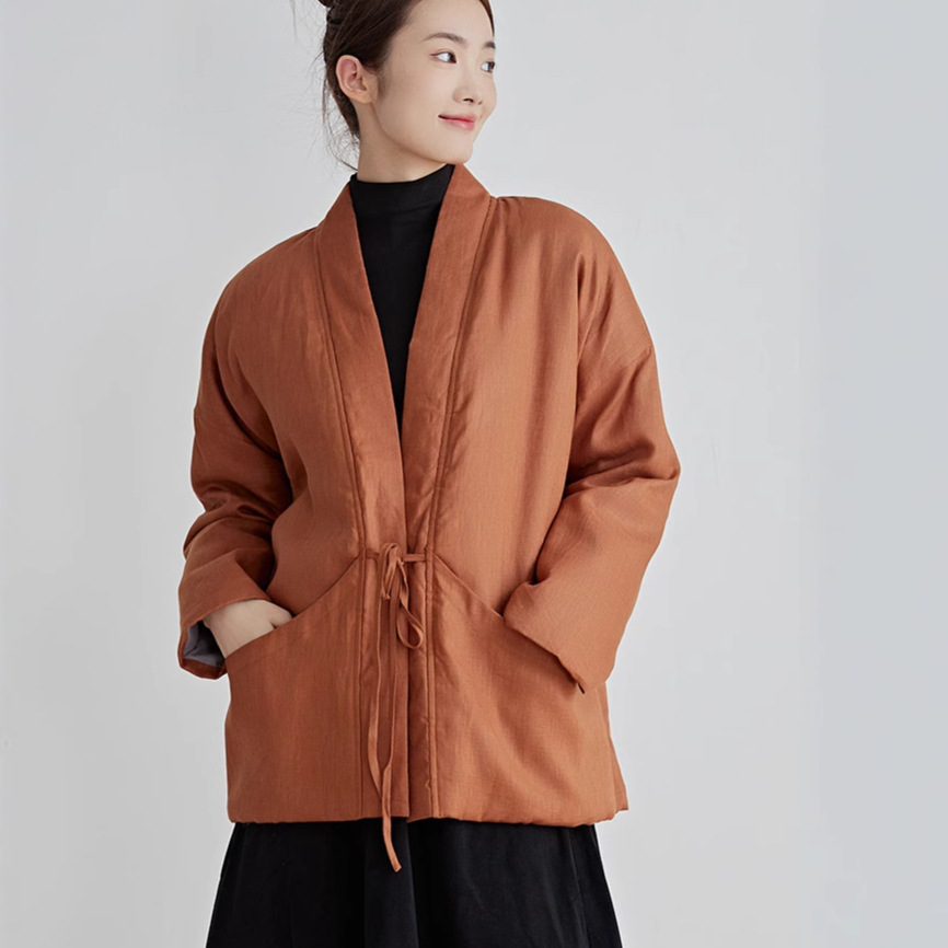 เสื้อคลุมกันหนาวสไตล์จีนผ้าฝ้า - Traditional Winter Japanese Clothing บทวิจารณ์และราคา