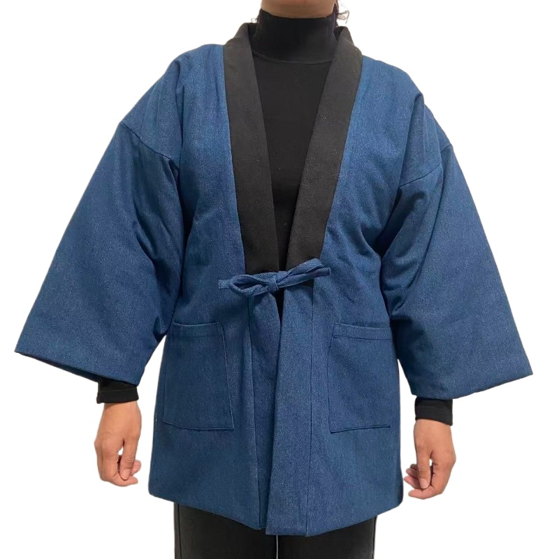 เสื้อแจ็คเก็ตยีนส์ผู้ชายผู้หญิ - Traditional Winter Japanese Clothing บทวิจารณ์และราคา