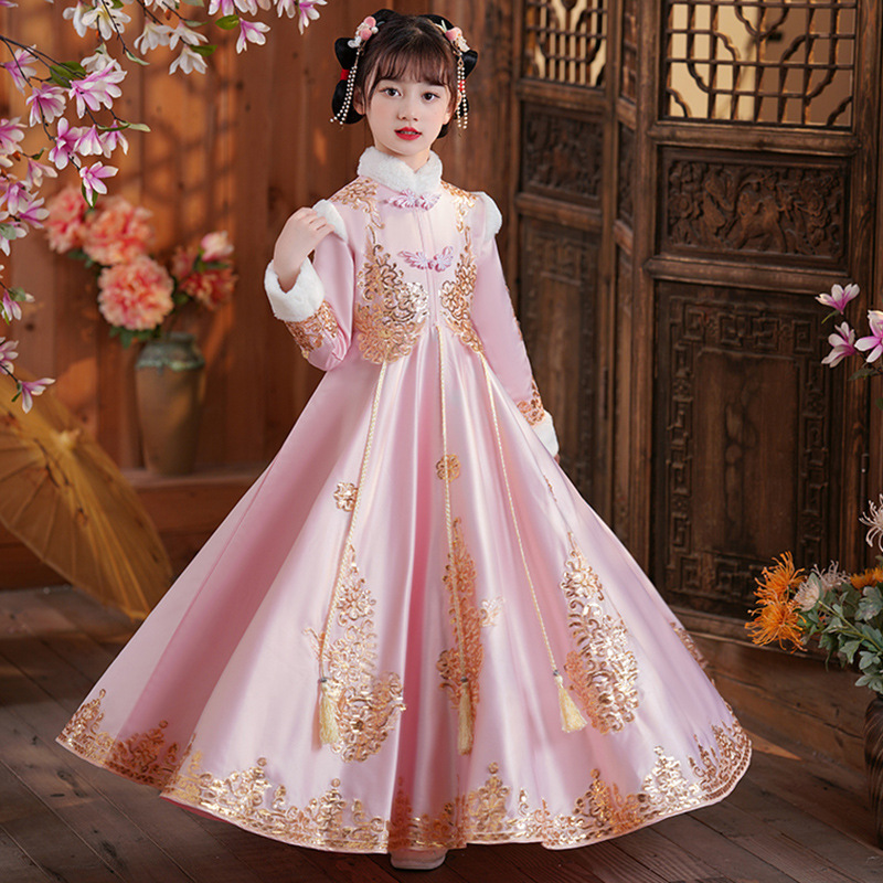 หญิงสีแดงจีนใหม่ปีเสื้อผ้าเด็ก - Winter Clothing Kids บทวิจารณ์และราคา