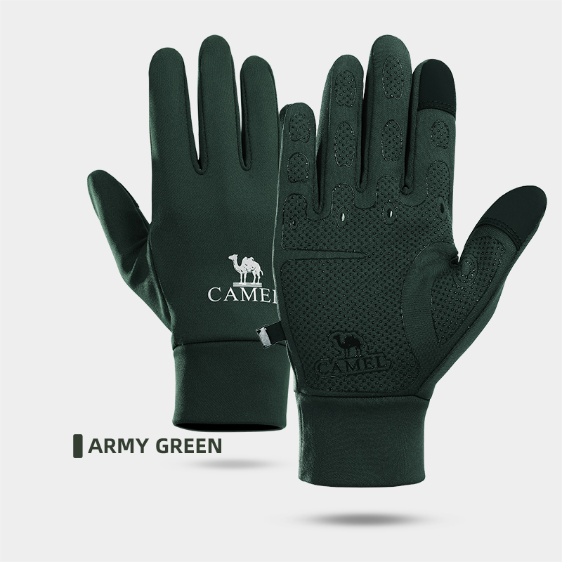 GOLDEN CAMEL ขี่จักรยานเดินป่า - Knit Glove Touch Screen บทวิจารณ์และราคา