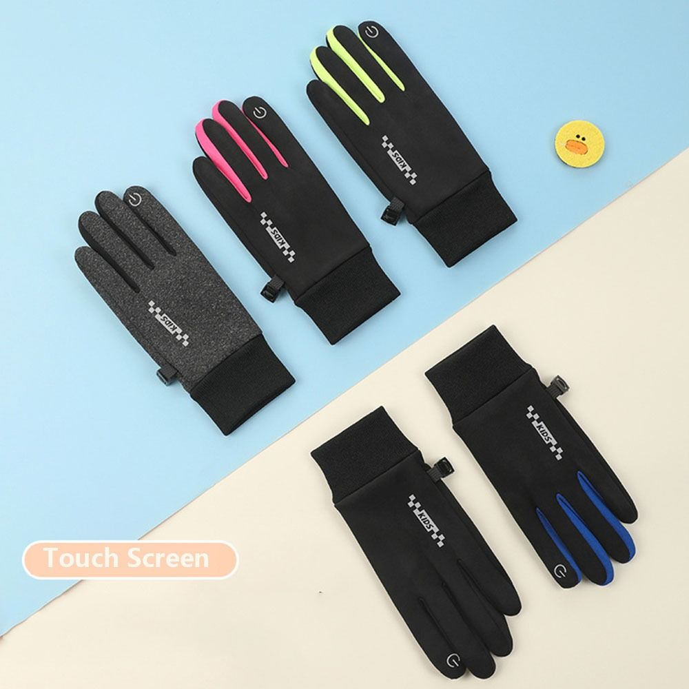 ถุงมือปั่นจักรยานเด็กกันลื่นสำ - Knit Glove Touch Screen บทวิจารณ์และราคา