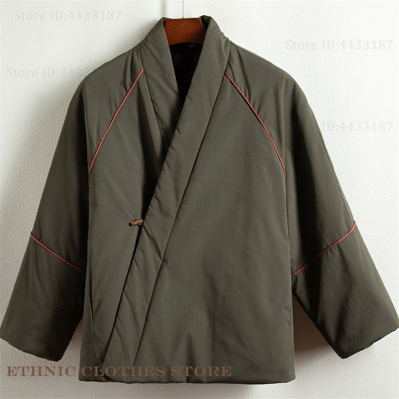 เสื้อแจ็คเก็ตบุผ้าฝ้ายไซส์ใหญ่ - Traditional Winter Japanese Clothing บทวิจารณ์และราคา