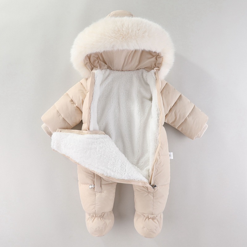 ชุดหมีทารกแรกเกิดฤดูหนาวพร้อมถ - Winter Clothing For Babies บทวิจารณ์และราคา