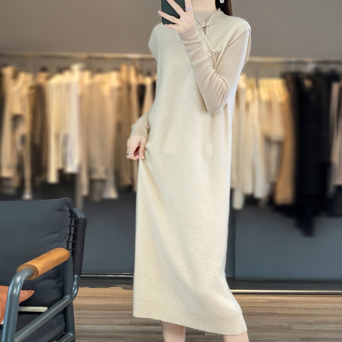 เสื้อสเวตเตอร์ไหมพรมแท้ 100% ส - Winter Clothing Layers บทวิจารณ์และราคา